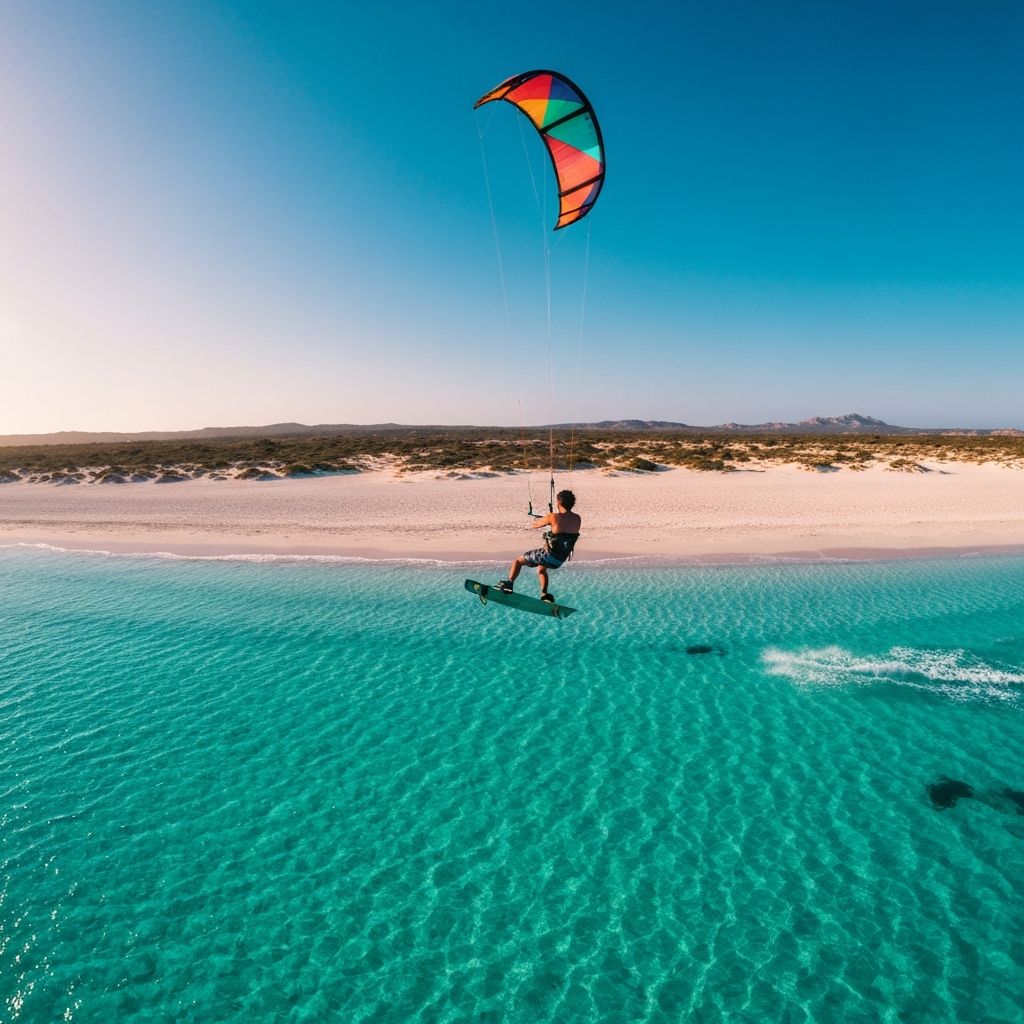 Kitesurfing in Sardinia