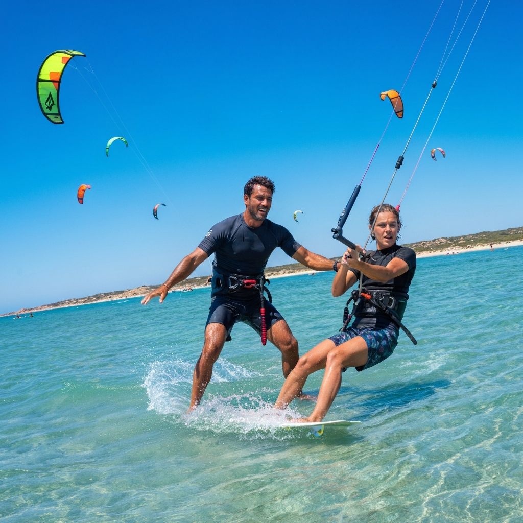 Kitesurf lesson